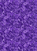 Abstract Purple Swirls Pattern Rug