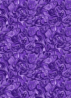 Abstract Purple Swirls Pattern Rug