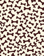 Playful Bone Pattern Rug
