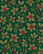 Verdant Floral Patterned Design Rug