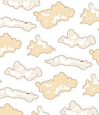 Gentle Cloud Pattern With Subtle Hue Rug
