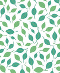 Simple Leaf Pattern Design Rug