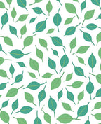 Simple Leaf Pattern Design Rug