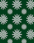 Felted Snowflake Mandala Pattern Decor Rug