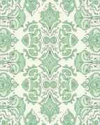 Elegant Abstract Floral Pattern Rug