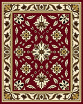 Ornate Floral Swirl Pattern Rug