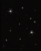 Celestial Starry Night Pattern Rug