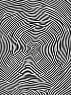 Black White Abstract Swirl Rug