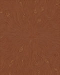 Brown Abstract Wood Grain Pattern Rug