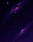 Cosmic Nebula Starry Night Rug