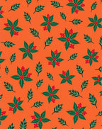 Jolly Holly Berry Festive Design Rug
