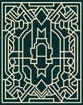 Abstract Geometric Pattern Design Rug