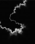Dramatic Lightning Abstract Contemporary Rug
