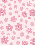Pink Floral Garden Pattern Rug