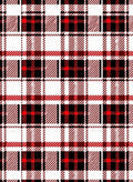 Classic Red Tartan Plaid Design Rug
