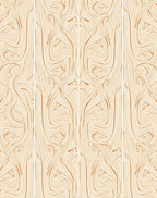 Flowing Wood Grain Pattern Rug