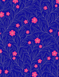 Floral Vine Branch Pattern Rug