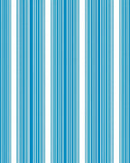 Teal Stripe Pattern Rug