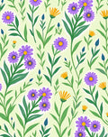Floral Garden Pattern Rug