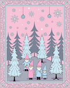 Whimsical Gnomes Forest Pattern Rug