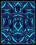 Bold Geometric Symmetry Design Rug