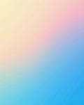 Soft Ombre Gradient Pastel Pink Blue Rug