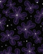 Purple Nebula Starry Night Rug