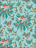 Birds and Blooms Tropical Pattern Rug