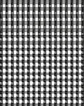 Classic Black White Checked Pattern Rug