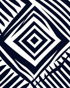 Bold Geometric Abstract Design Rug