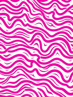Hot Pink Swirl Pattern Rug