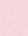 Pink Swirl Lines Abstract Pattern Rug