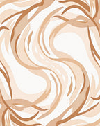 Soft Swirling Abstract Lines Rug
