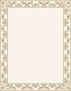 Elaborate Floral Border Design Rug