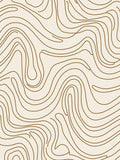 Organic Swirl Pattern Design Rug