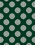 White Starburst Floral Pattern Rug
