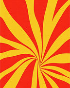 Radiant Swirl Pattern Rug