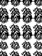 Bold Abstract Tribal Pattern Design Rug