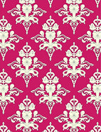 Regal Floral Damask Pattern Design Rug