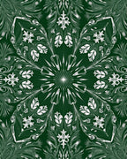 Intricate Floral Mandala Pattern Rug