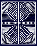 Abstract Geometric Linear Design Rug