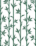 Vertical Bamboo Leaf Print Design Rug