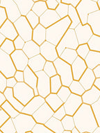 Geometric Network Pattern Design Rug