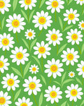 Whimsical Daisy Pattern Rug
