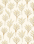 Botanical Leaf Pattern Design Rug