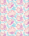 Playful Abstract Shapes Pattern Rug