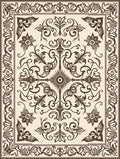 Vintage Floral Arabesque Pattern Rug