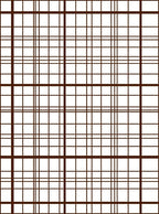 Classic Plaid Grid Pattern Design Rug