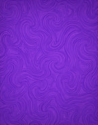 Purple Swirling Wave Abstract Rug