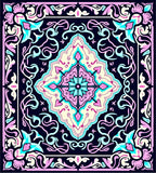Ornate Floral Geometric Mandala Design Rug
